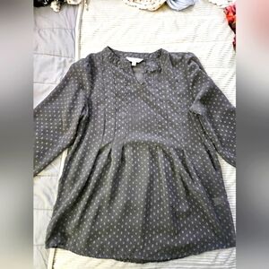 Charming Charlie Gray Women's Top Size M